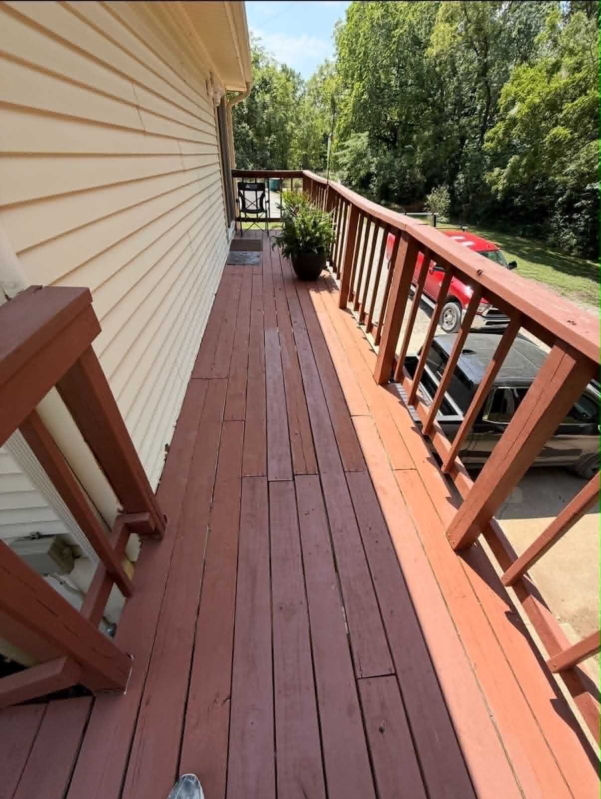 Decorators composite with Alx handrail system