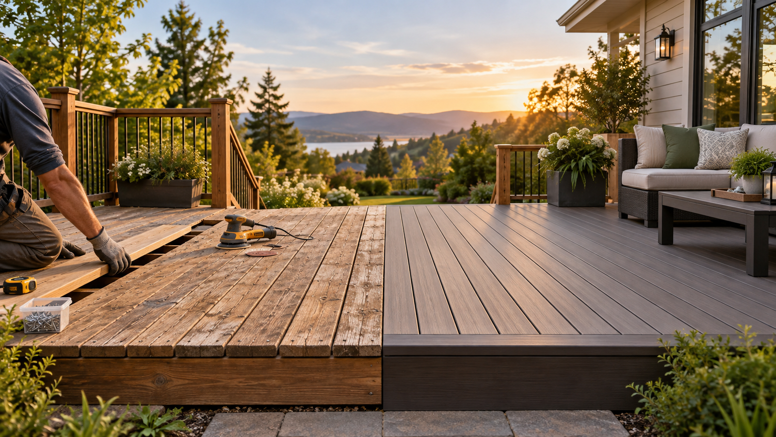 composite deck replacement